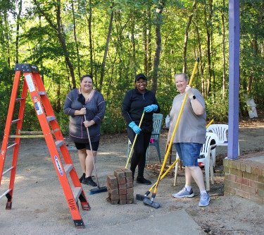 volunteers at Habitat for Humanity of York County