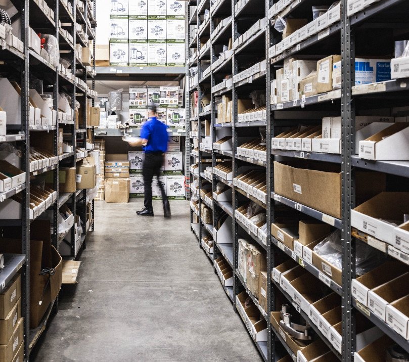 parts and sourcing inventory facility